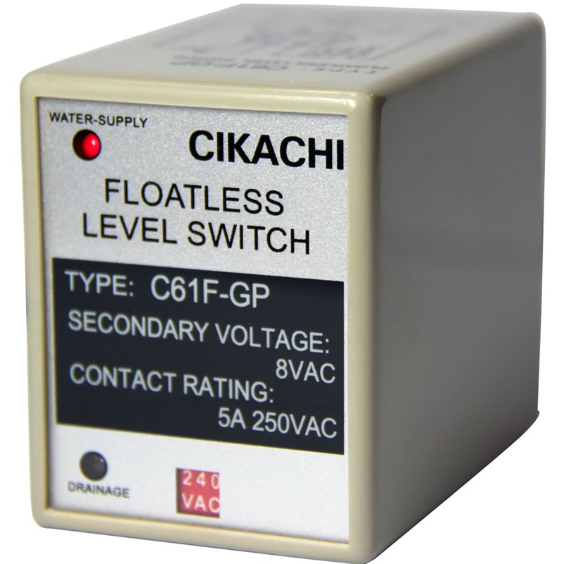 CIKACHI台湾嘉阳 液面继电器C61F-GP 水位控制器 水位开关