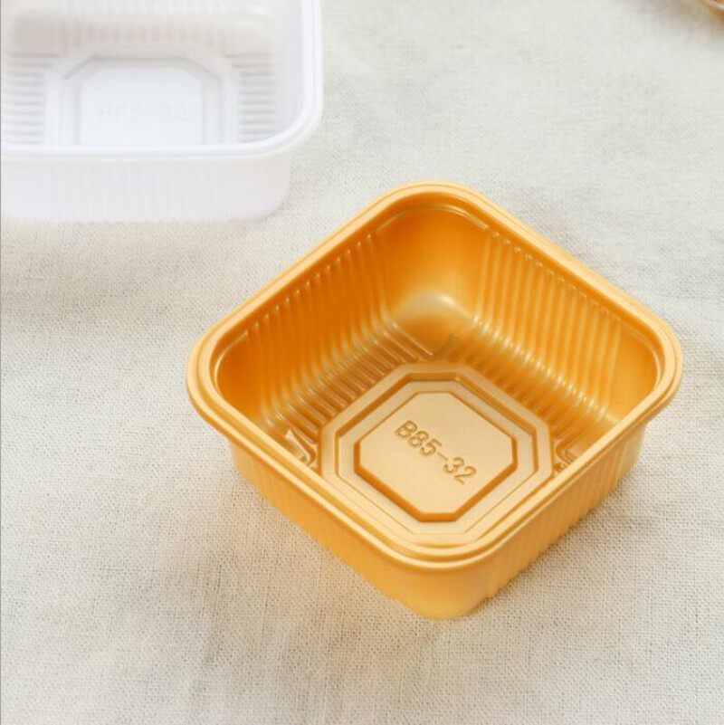 方形塑料吸塑盒中秋拖蛋黄酥雪媚娘冰皮底