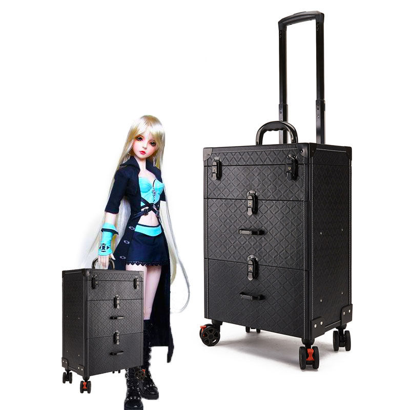 纹绣师旅行箱大容量男女纯色纹绣美睫美甲拉杆箱万向轮行李箱,收纳整理,化妆箱/盒,淘宝优惠券,粉丝福利购,淘宝优惠卷