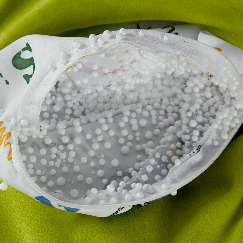懒沙发豆袋填充物保丽龙颗粒抱枕布偶造雪景泡沫粒子