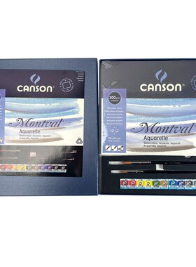 康颂MONTVAL梦法儿水彩本300克POYAL TALENS水彩笔固体水彩颜料