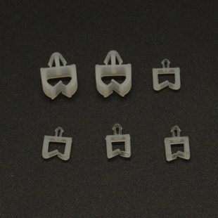 千只装插销式电线束线固定座飞机头卡扣缆线卡子光纤整理口扣W