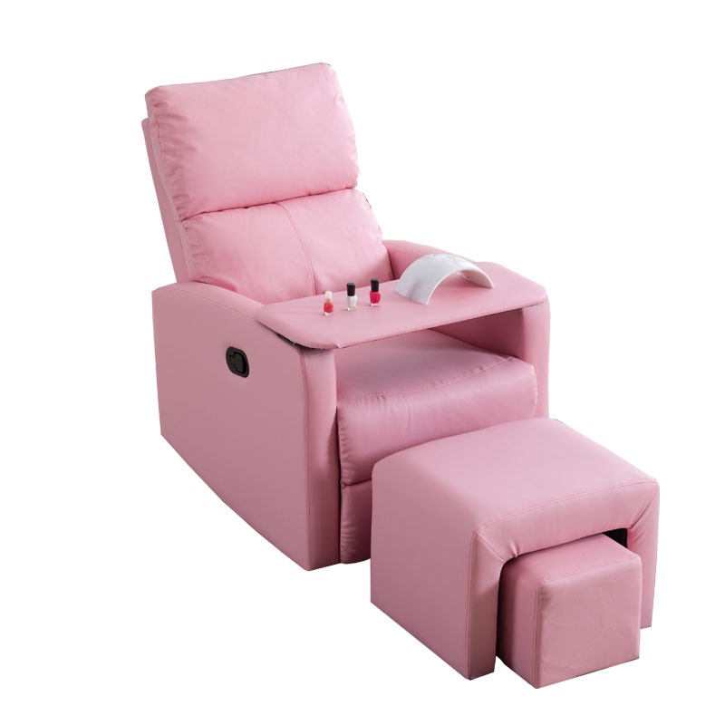 美甲沙发美足椅美脚美睫电动足浴店铺足疗床修脚洗脚做脚可躺椅子
