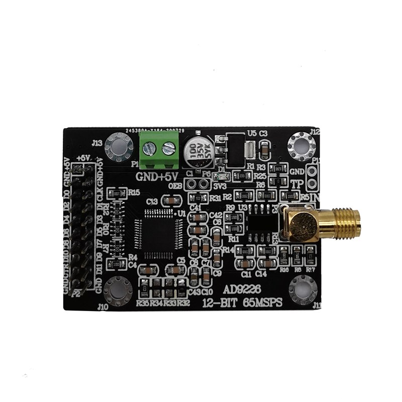 高速AD模块 AD9226模块 12位ADC 65M 模数转换器 数据采集 FPGA
