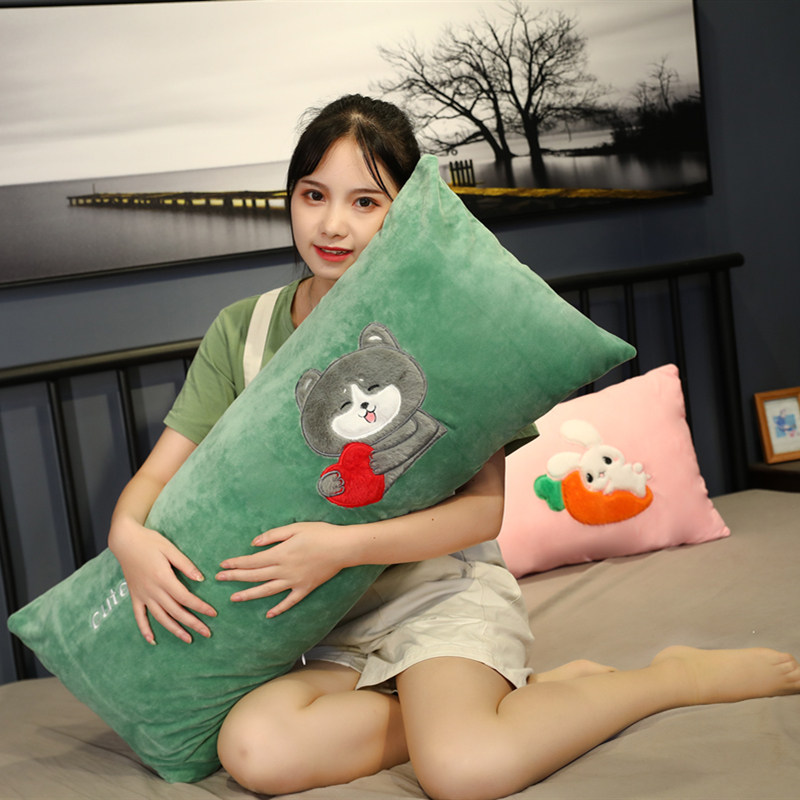 长方形抱枕靠垫长条枕床头靠枕睡觉长型枕头卧室大靠背人拆洗