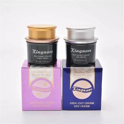 包邮一代金纳日霜晚霜补水保湿嫩肤提亮肤色面霜