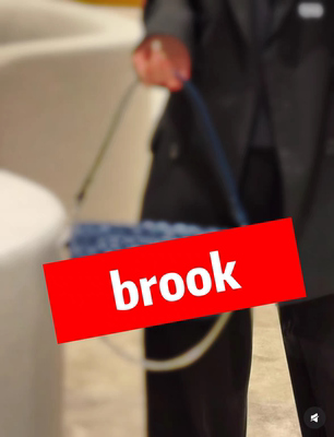 扣子 丹宁牛仔腋下包斜挎包brook女包