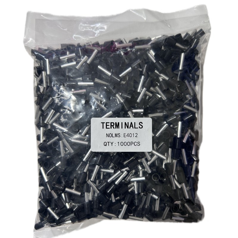 VE4012 欧式端子冷压 插针管型端子接线端子铜鼻子E4012 针型端子