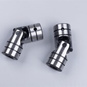 十字万向节轴器多轴器攻牙精密小型万向十字节连轴节