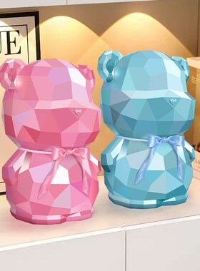 呆闷德 年新款创意玄关客厅家居装饰只进出存钱罐儿童