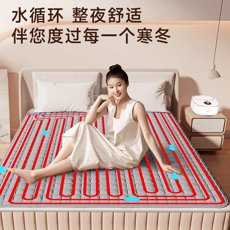 水暖电热毯新款家用调温双控的调温除螨垫孕婴可用电褥子s1015+