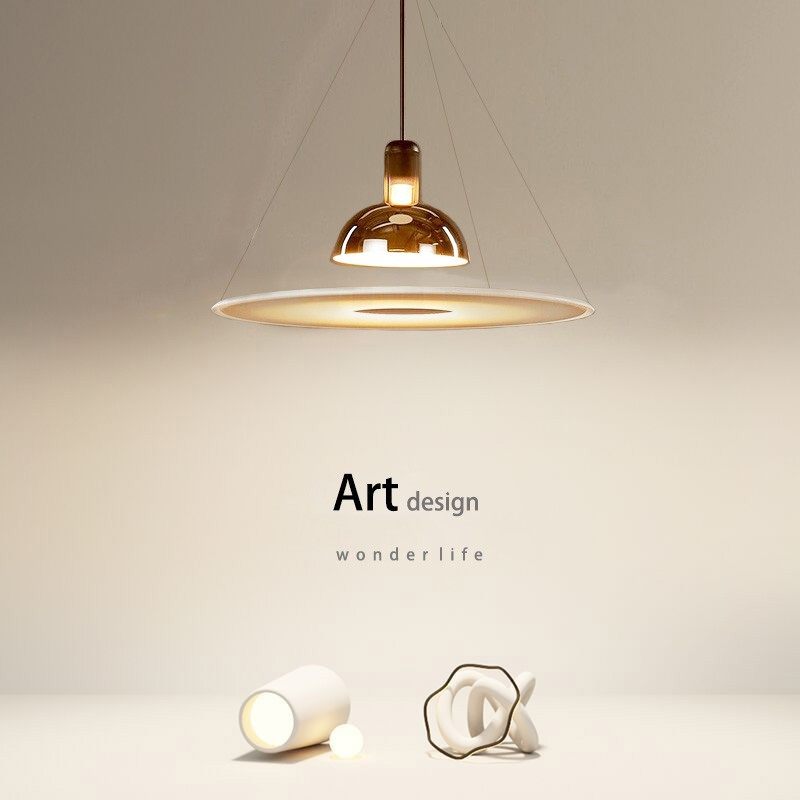 意大利设计师飞碟吊灯现代创意书房个性客厅卧室吧台灯具,家装灯饰光源,客厅吊灯,淘宝优惠券,粉丝福利购,淘宝优惠卷