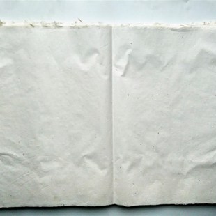 手工麻纸土纸麻头纸 复古书法房契毛笔毛头纸 糊窗纸纤维纸毛边纸