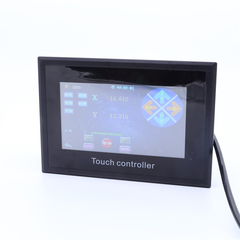 HJ10T步进伺服电机控制器触摸屏智能编程1-8轴可选脉冲发生器