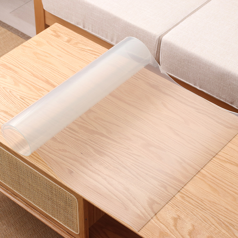 无异味茶几垫tpu桌垫软玻璃桌布抗霉菌餐桌垫食品级tpu茶几布