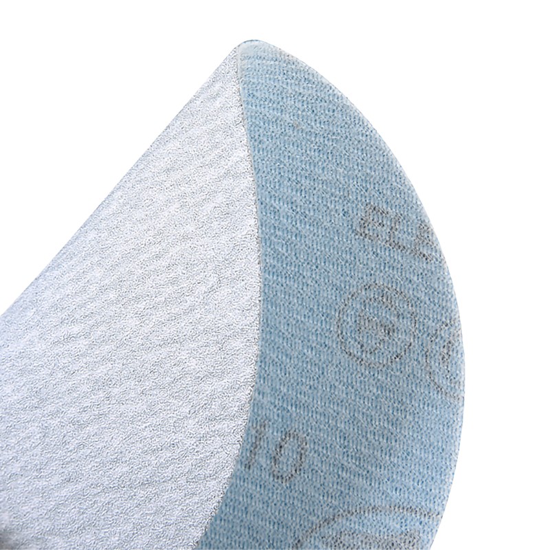 2寸mm圆形植绒砂纸自粘盘寸75mm白砂漆面抛光打磨抛光拉绒片