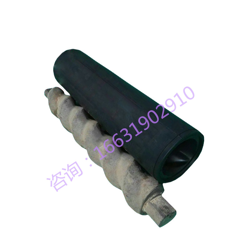 385胶102定子5螺杆双头转子砂浆喷涂机螺旋轴蠕动泵芯橡胶筒