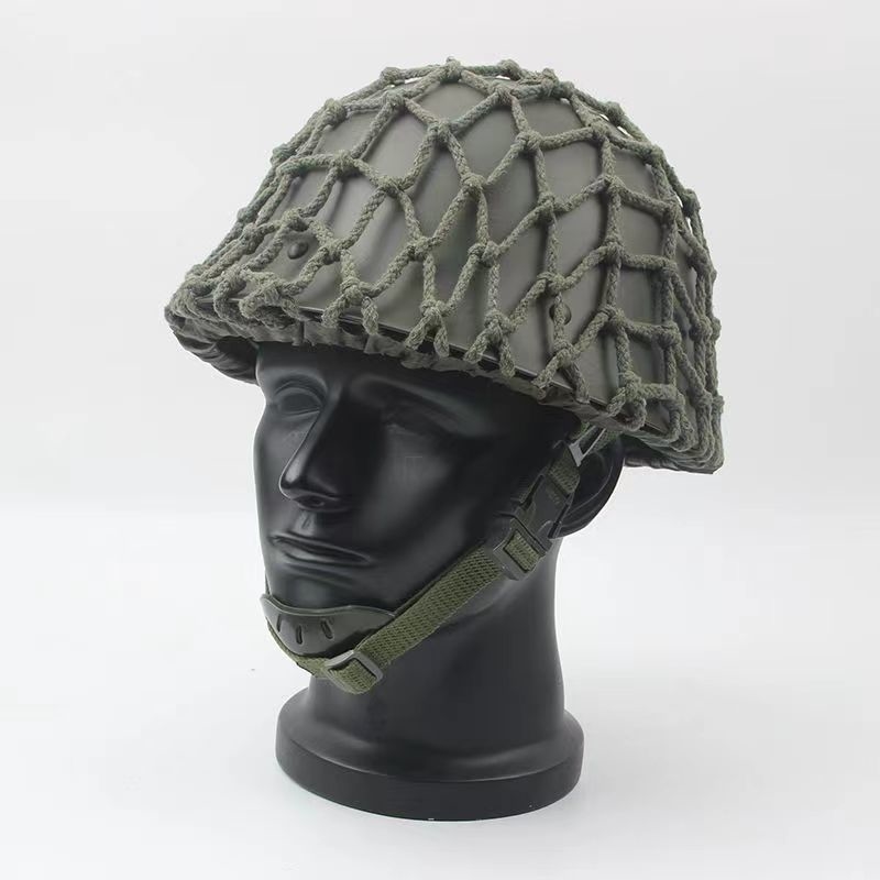 GK80式真钢盔四季摩托工地安全帽部队兵军迷保安领导干部全钢头盔