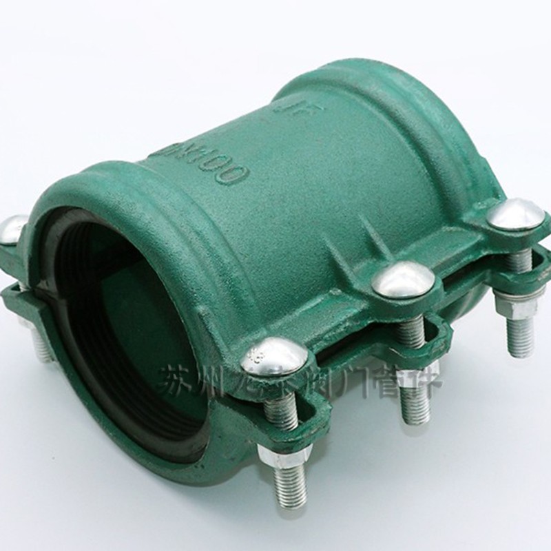 铸铁哈夫节抢修器110镀锌球墨管抱箍开边快接堵漏器JF哈弗节DN