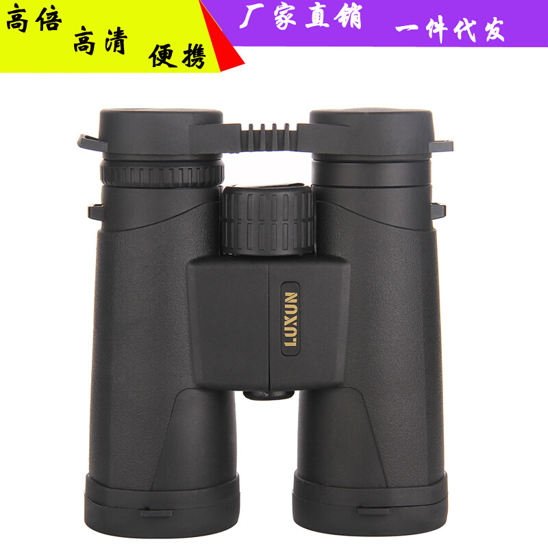 10X42 黑色双筒望远镜双调焦望远镜户外望远镜高倍高清望远镜批发
