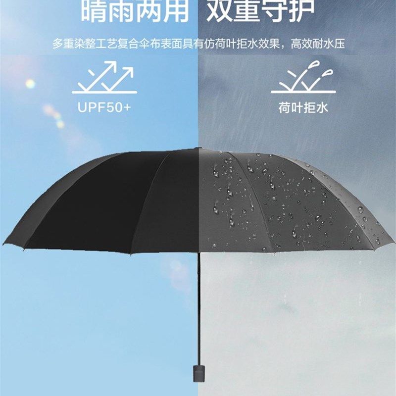 大号超大雨伞加固加厚男女士人三人晴雨两用防爆雨遮阳伞,居家日用,伞,淘宝优惠券,粉丝福利购,淘宝优惠卷