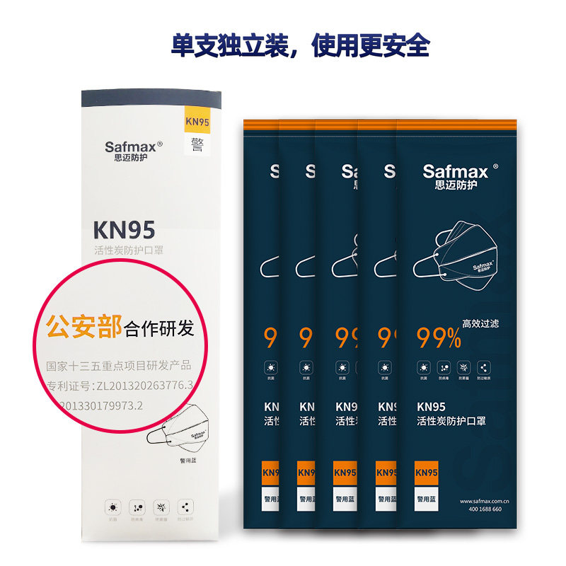 思迈口罩防雾霾防粉防尘透气冬季保暖防风一次性口罩