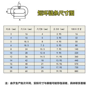 亏本冲量mm粗链条铁链条 宠物狗铁链子铁环链吊灯锁链