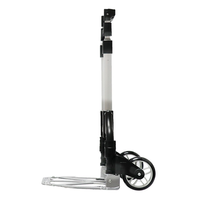 喜路仕铝合金手拉车手推车买菜车便携小推车搬运车承重约1斤