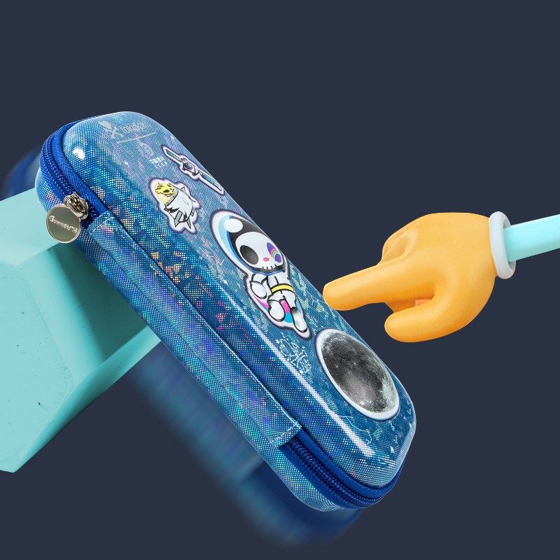 广博探月笔袋三层大容量笔袋小学生笔袋卡通D文具盒爱登月铅笔盒,文具电教/文化用品/商务用品,笔袋,淘宝优惠券,粉丝福利购,淘宝优惠卷