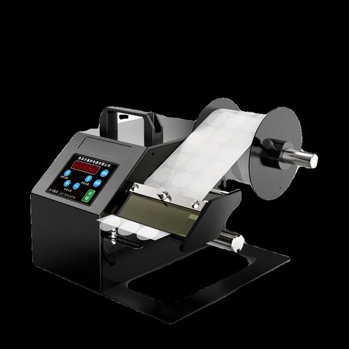 全自动光纤剥离机标签哑银标签纸撕标机智能感应出纸记数分离