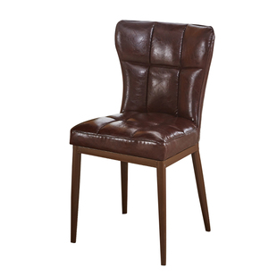 餐椅家用麻将椅子舒适铁艺现代酒店椅子餐桌椅靠背椅