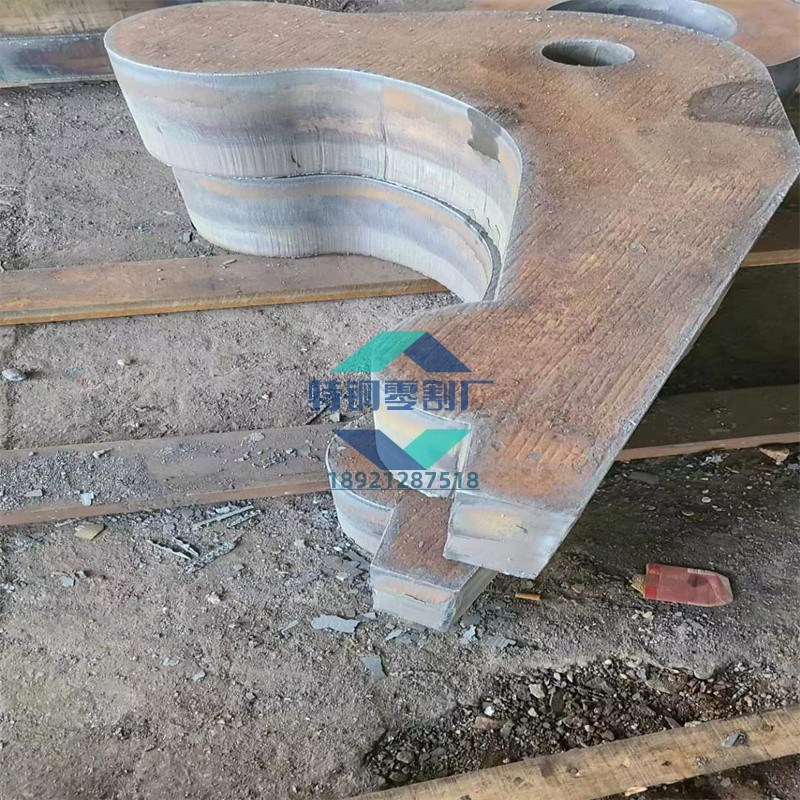 Q5NDZ5低合金钢板切割Q5NE低温冲击正火钢板特厚板零割下料