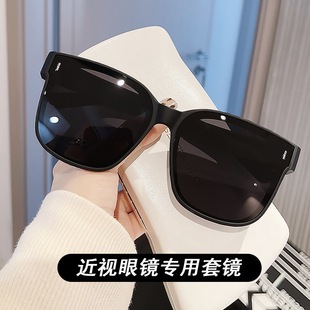 户外开车驾驶近视套镜 TR90套镜便携一镜两用墨镜偏光太阳镜新款