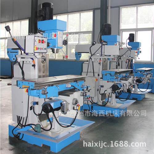 ZX6350A多功能钻铣床立卧两用三向机动进给