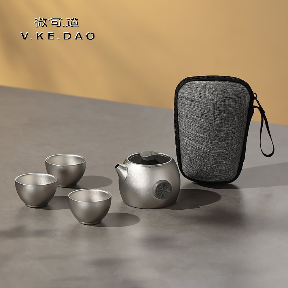 泡茶醇香口感提升 纯钛材质健康之选