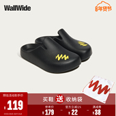 WallWide重构系列26新款 02D 半包拖鞋 一脚蹬秋冬勃肯鞋 休闲时尚
