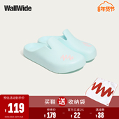 WallWide重构系列26新款 02D 半包拖鞋 一脚蹬秋冬勃肯鞋 休闲时尚