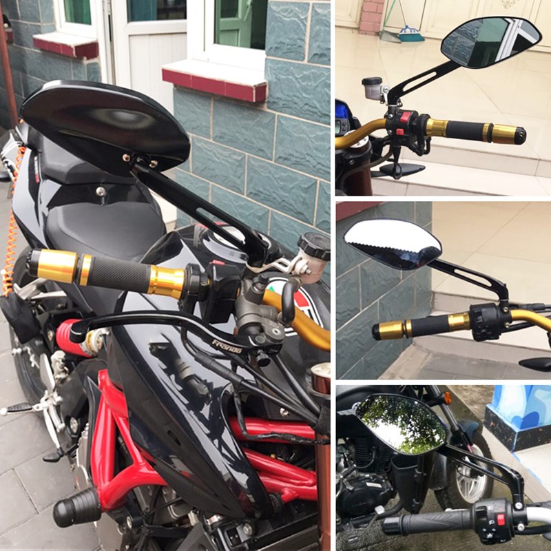 适用贝纳利黄龙 幼狮 BJ 2C 752改装反光镜后视镜