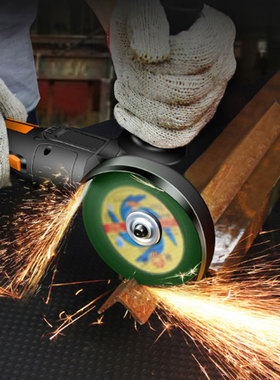 打磨机切割片金属不锈钢手锯切片树脂超薄双网锐风绿色砂轮磨片mm