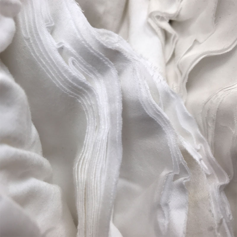 白碎布擦机布白棉工业抹布酒店布抹机布碎布少尘易掉毛吸油白布