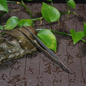 九州香道 铜银叶镊子隔火熏香用具云母片黄铜香料香块