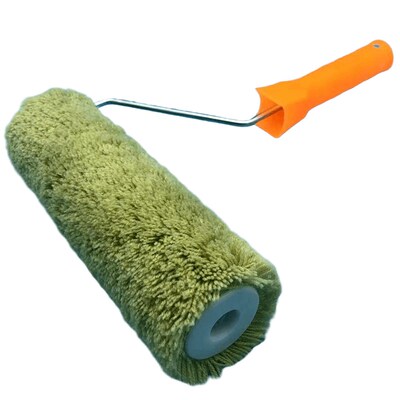 9粗长毛滚筒刷乳胶漆油漆刷防水涂料外墙长毛滚筒刷子