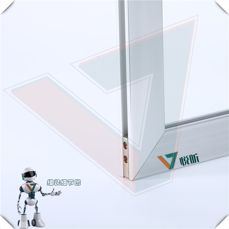 2040B工业铝型材门窗铝型材H型铝材铝方通铝方管