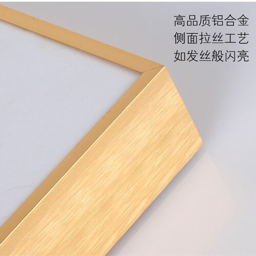 窄边油画框铝合金外框内框相框大尺免裱亚麻油画布