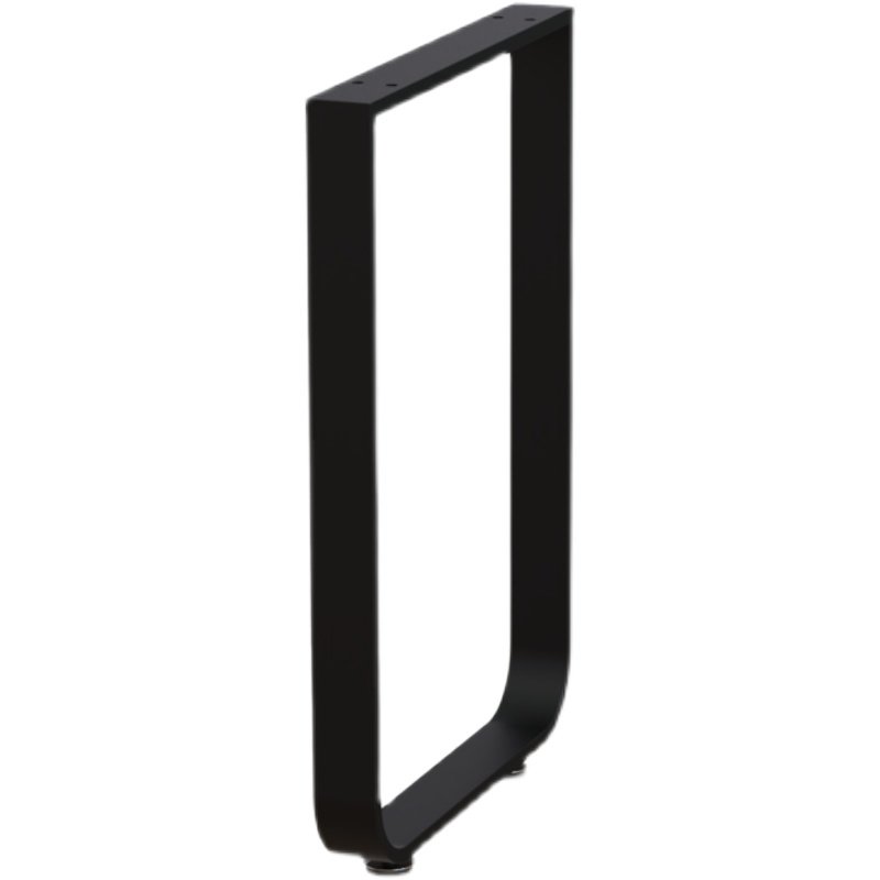 金属桌架单边脚吧台支撑脚烤漆台架铁艺餐桌脚架电脑桌腿定制支架