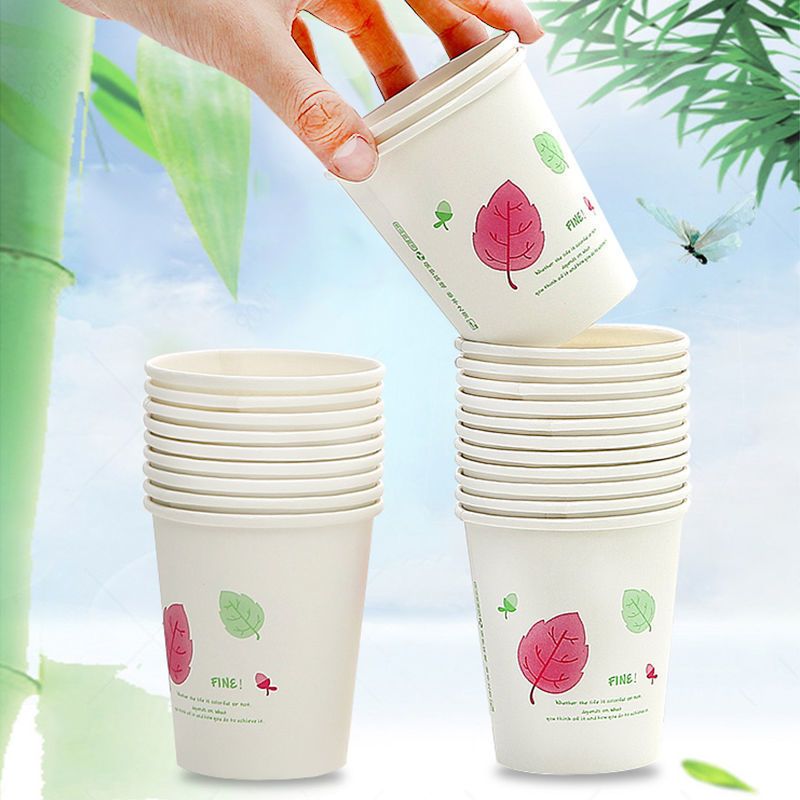 加厚一次性纸杯家用商用结婚办公