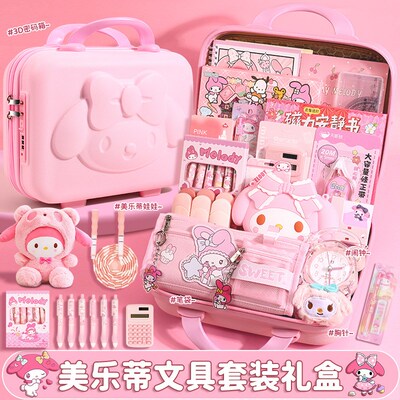 case Plastic pen bag student pencil box kids ScRhool supplie