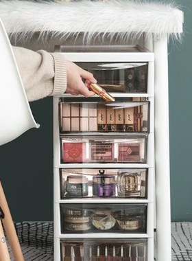 Make up cabinet dresser boxx multilayer desktop cosmetic rac