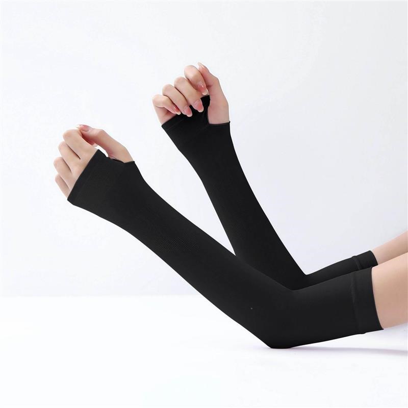 2Pairs dUnisex Arm Sleeves Cover UV Sun Protection Men Sleev