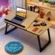 notebook table student Foldable dormitoEry study bed desk桌